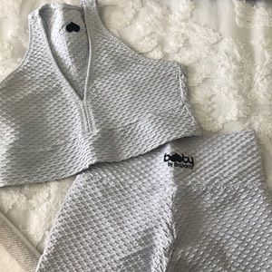 Cropped Croco Booty by Brabants set